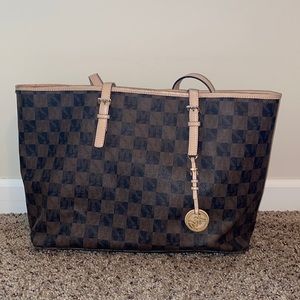 Michael Kors Checkered Tote
